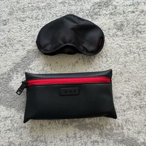 Tumi Toiletry Pouch and Eye Mask